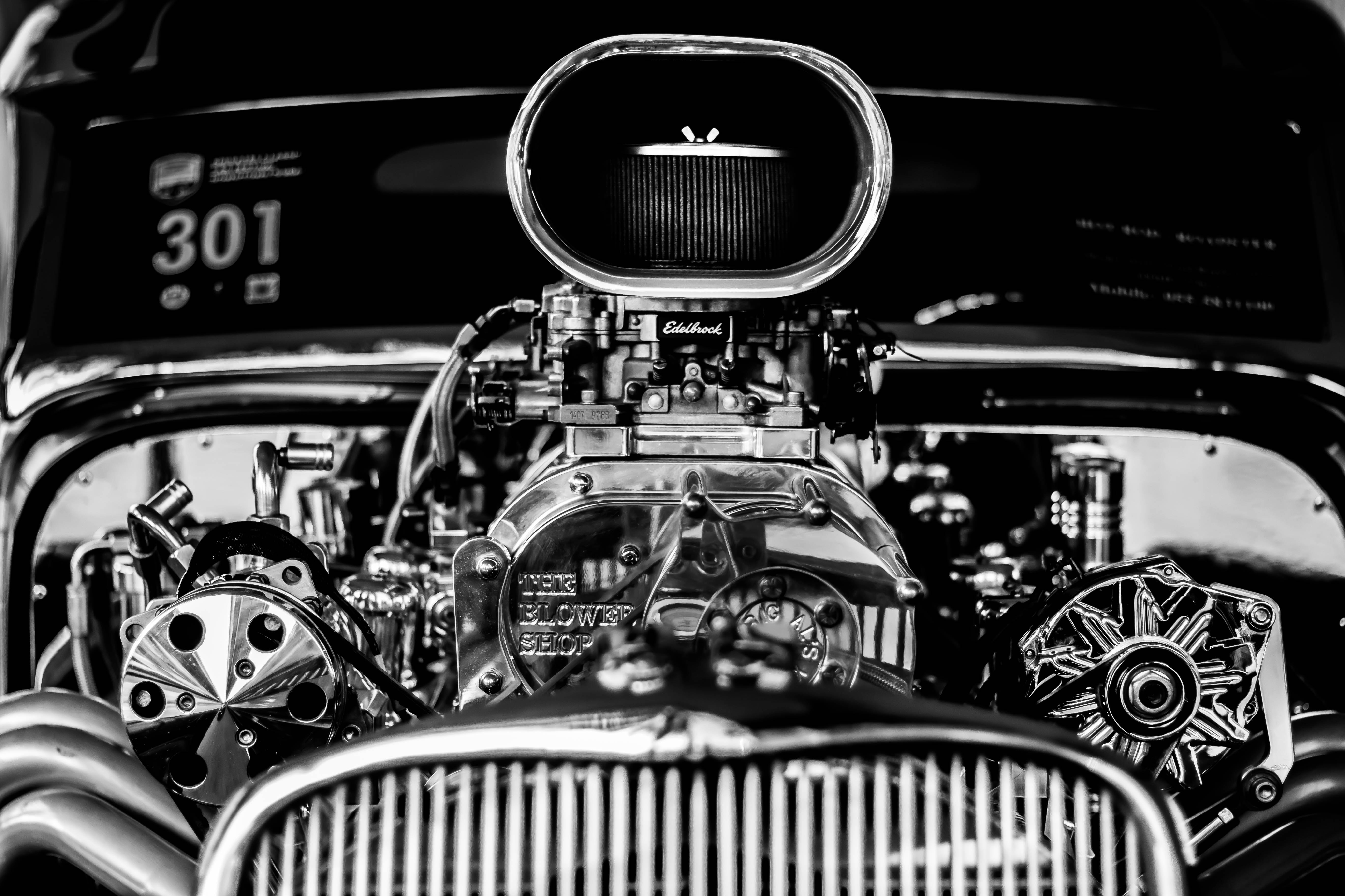 Détail d’un moteur
